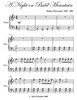 Thumbnail A Night on Bald Mountain Easy Piano Sheet Music