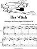 Thumbnail The Witch Album for the Young Opus 39 Number 20 Beginner Pia