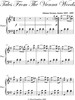 Thumbnail Tales from the Vienna Woods Easy Intermediate Piano Sheet Mu