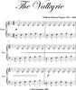 Thumbnail The Valkyrie Elementary Piano Sheet Music