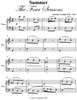 Thumbnail Summer Four Seasons First Movement Easy Piano Sheet Music