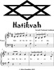 Thumbnail Hatikvah Beginner Piano Sheet Music