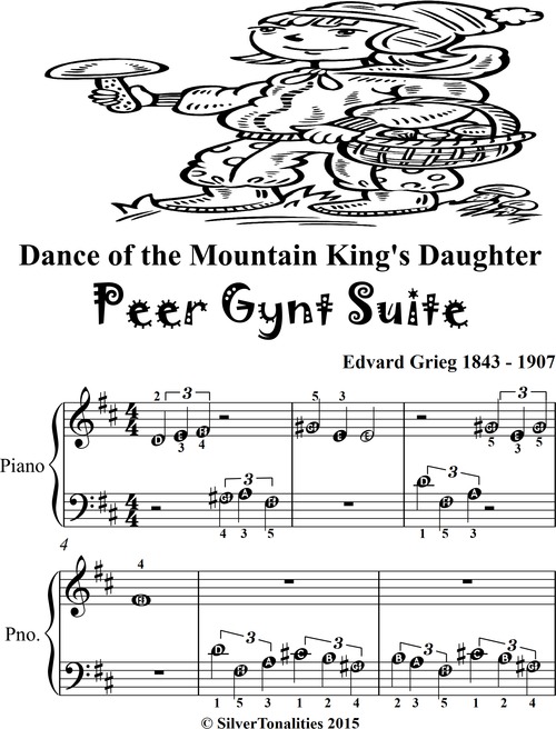 Product picture Dance of the Mountain Kings Daughter Beginner Piano 