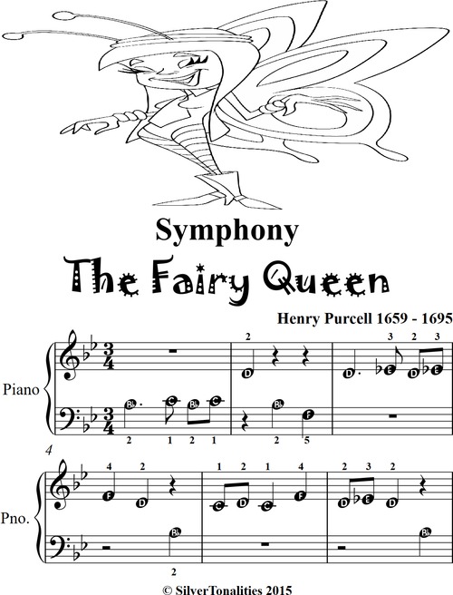 Product picture Symphony Fairy Queen Beginner Piano Sheet Music