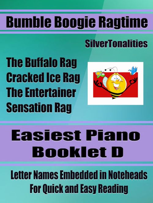 Product picture Bumble Boogie Ragtime for Easiest Piano Booklet D 